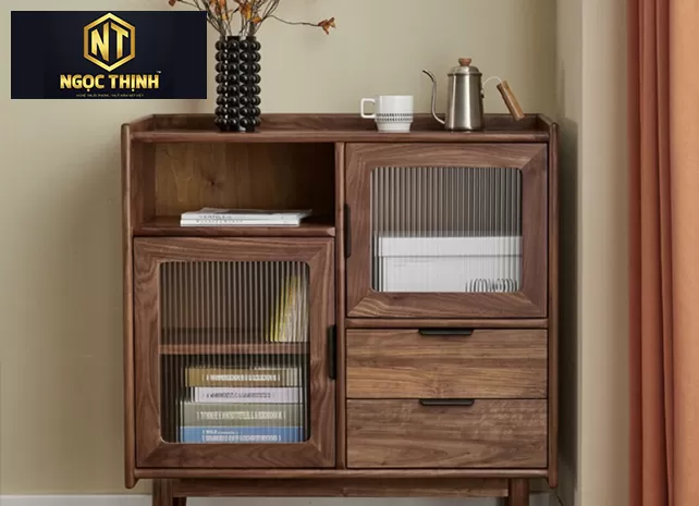 Tủ bếp nhỏ tiện lợi gọn gàng, phù hợp cho không gian nhỏ